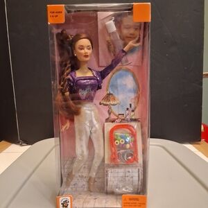 RARE 90s Integrity Toys Alysa Terrific Twists Brunette Barbie Doll Toy 1999 VTG